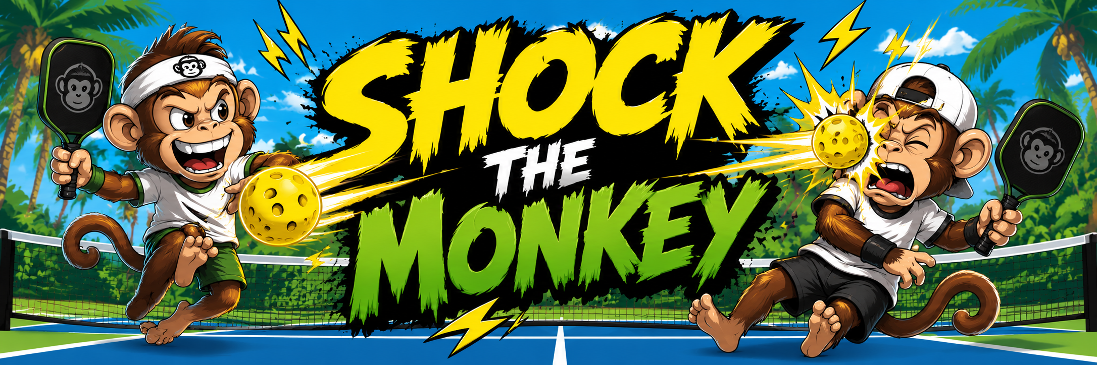 Shock the Monkey Pickleball